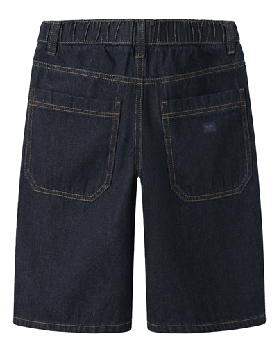 Name It - NKMBen Bermuda Shorts - Dark Blue Denim